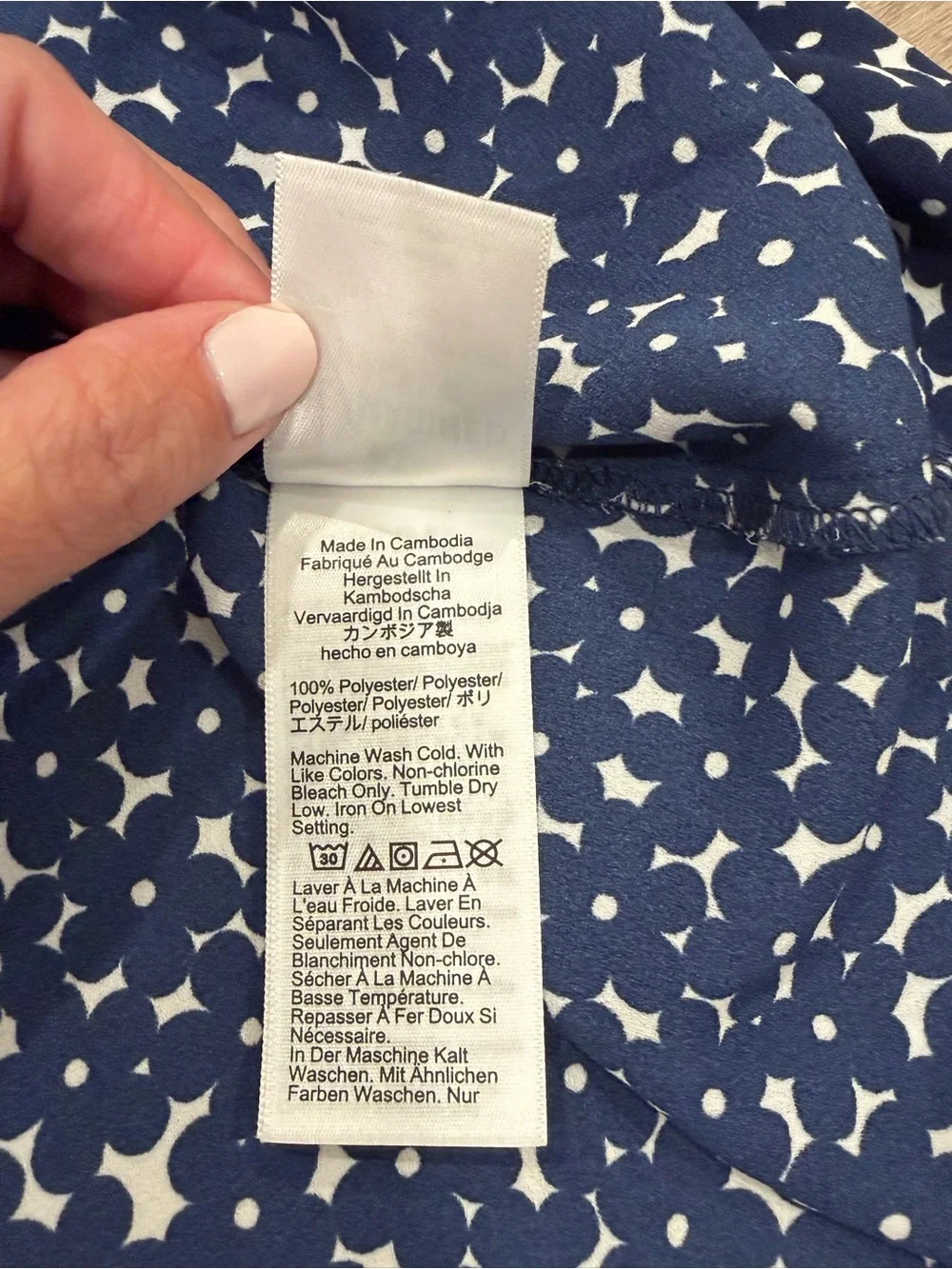 J. Crew XS Sleeveless Button-Front Ruffle Neck Popover Top In Navy Floral